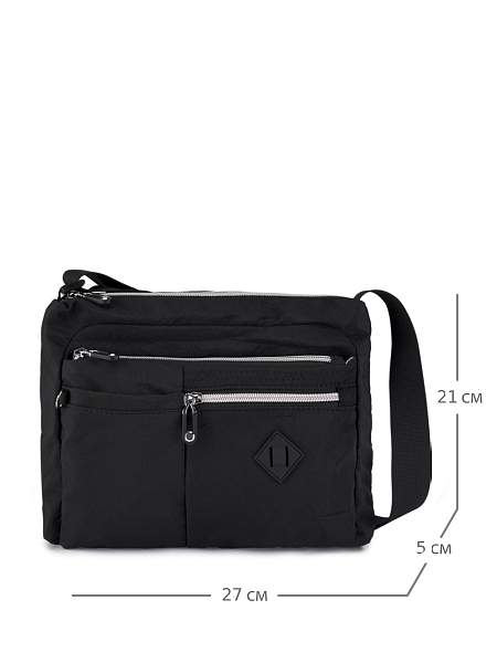 JS-1512-04 черная сумка женская Jane's Story Jane's Story, Артикул: JS-1512-04 фото №1