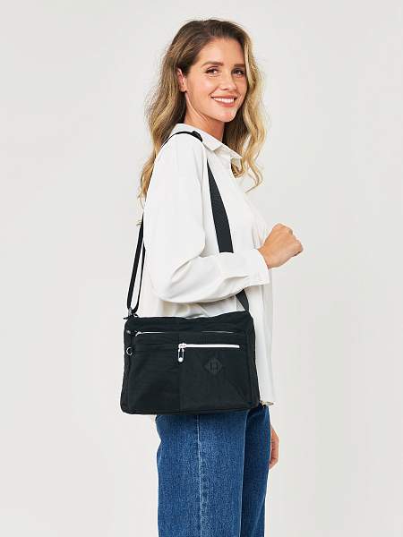 JS-1512-04 черная сумка женская Jane's Story Jane's Story, Артикул: JS-1512-04 фото №1