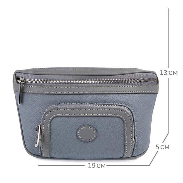 JS-82012-70 голубая сумка женская (кожа) Jane's Story Jane's Story, Артикул: JS-82012-70 фото №1