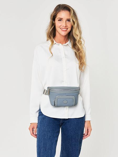 JS-82012-70 голубая сумка женская (кожа) Jane's Story Jane's Story, Артикул: JS-82012-70 фото №1