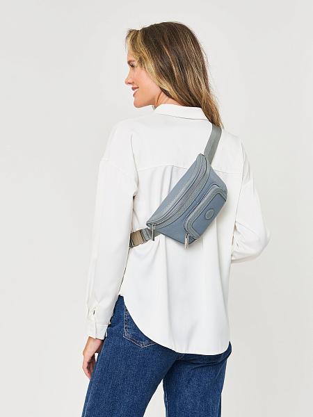 JS-82012-70 голубая сумка женская (кожа) Jane's Story Jane's Story, Артикул: JS-82012-70 фото №1