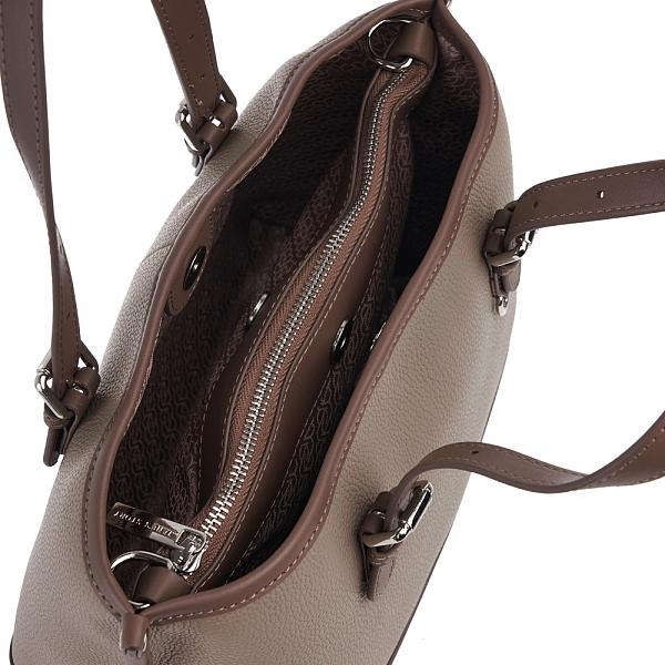 JS-82011-61 бежевая сумка женская (кожа) Jane's Story Jane's Story, Артикул: JS-82011-61 фото №1