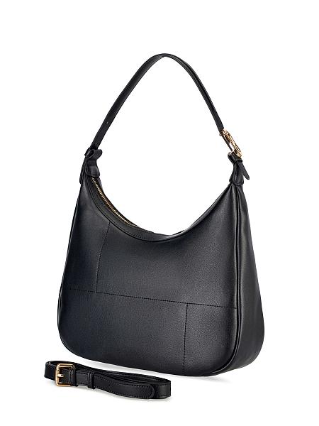 JS-9068-04 черная сумка женская (кожа) Jane's Story Jane's Story, Артикул: JS-9068-04 фото №1