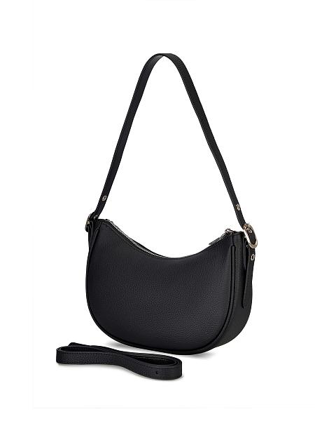 JS-180236-04 черная сумка женская (кожа) Jane's Story Jane's Story, Артикул: JS-180236-04 фото №1