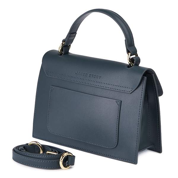 JS-9082-65 зеленая сумка женская (кожа) Jane's Story Jane's Story, Артикул: JS-9082-65 фото №1