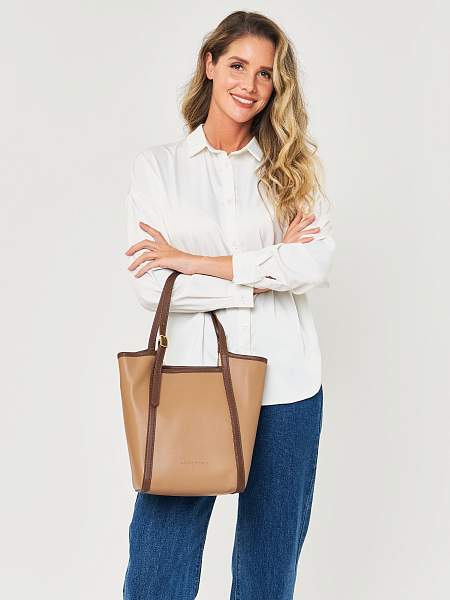 JS-1907-09 коричневая сумка женская (кожа) Jane's Story Jane's Story, Артикул: JS-1907-09 фото №1