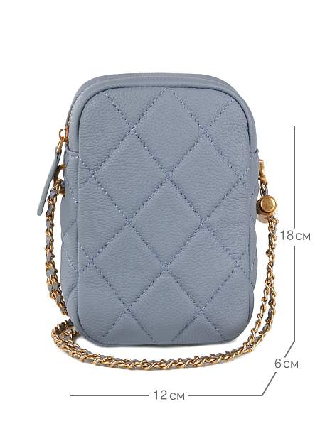 JS-83023-70 голубая сумка женская (кожа) Jane's Story Jane's Story, Артикул: JS-83023-70 фото №1