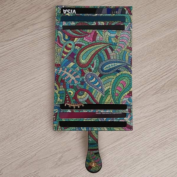 Визитница FABRETTI Fabretti, Артикул: 40025NPpaisley-11 фото №1