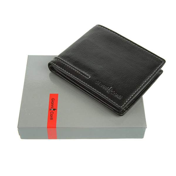 Портмоне мужское Gianni Conti, Артикул: 707410 black фото №1