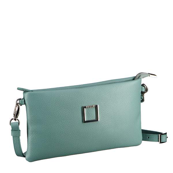 Женская сумочка-клатч 3-в-1 классической формы BRIALDI Coco (Коко) relief mint BR54344TG Бирюзовый Brialdi, Артикул: BR54344TG фото №1