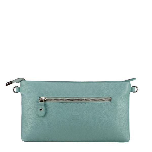 Женская сумочка-клатч 3-в-1 классической формы BRIALDI Coco (Коко) relief mint BR54344TG Бирюзовый Brialdi, Артикул: BR54344TG фото №1