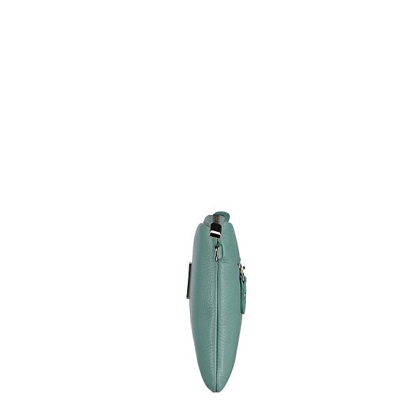 Женская сумочка-клатч 3-в-1 классической формы BRIALDI Coco (Коко) relief mint BR54344TG Бирюзовый Brialdi, Артикул: BR54344TG фото №1
