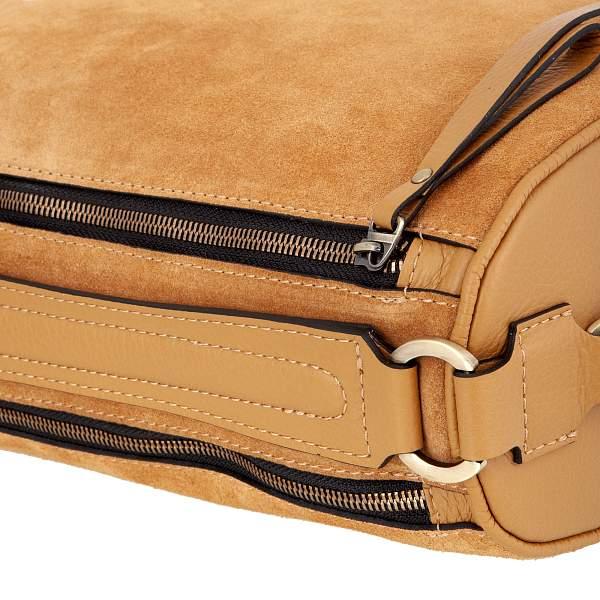 Сумка жёлтый Sergio Belotti 60222 yellow velour Sergio Belotti, Артикул: 60222 yellow velour фото №1