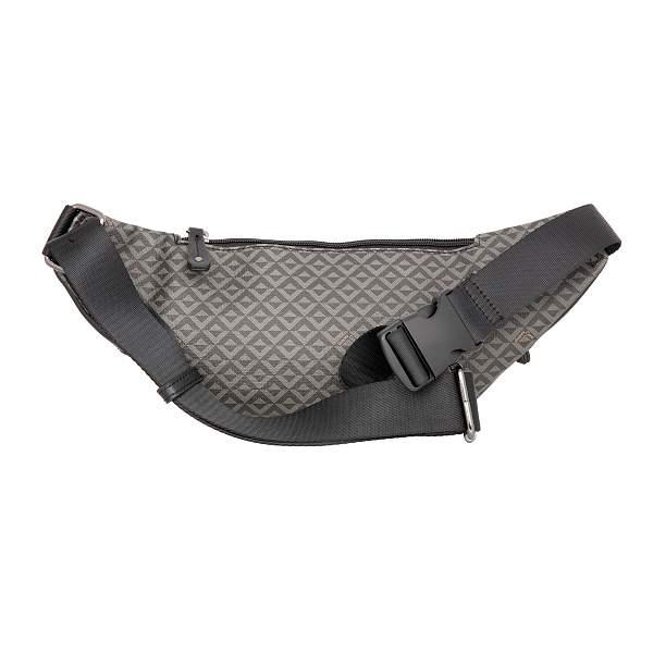 Сумка на пояс серый Gianni Conti 5055166 black Gianni Conti, Артикул: 5055166 black фото №1