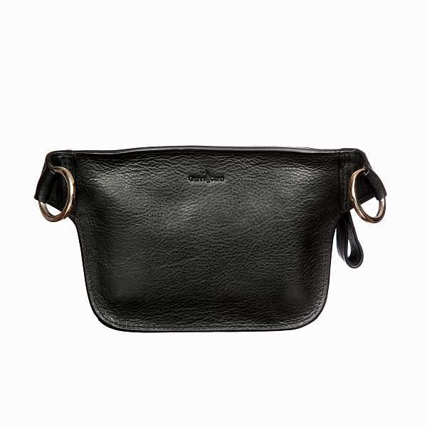 Cумка на пояс чёрный Gianni Conti 584330 black Gianni Conti, Артикул: 584330 black фото №1