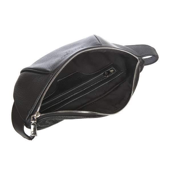 Cумка на пояс чёрный Sergio Belotti 3419 black B Sergio Belotti, Артикул: 3419 black B фото №1