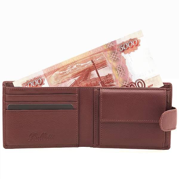 Кошелёк 01-6596-brown bullatti коричневый BULLATTI, Артикул: 01-6596-Brown фото №1