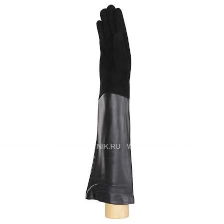12.73-1 black fabretti перчатки жен. нат. кожа (размер 6) Fabretti