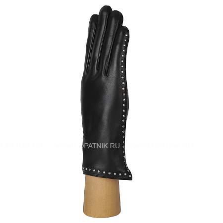 15.20-1 black fabretti перчатки жен. нат. кожа (размер 6.5) Fabretti