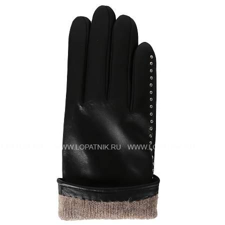 15.20-1 black fabretti перчатки жен. нат. кожа (размер 6.5) Fabretti