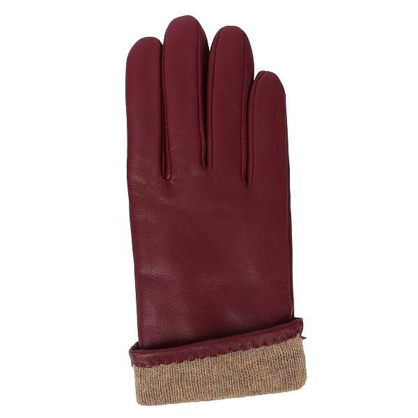 F14-8 bordo FABRETTI Перчатки жен. нат. кожа (размер 6.5) Fabretti, Артикул: F14-8 bordo фото №1