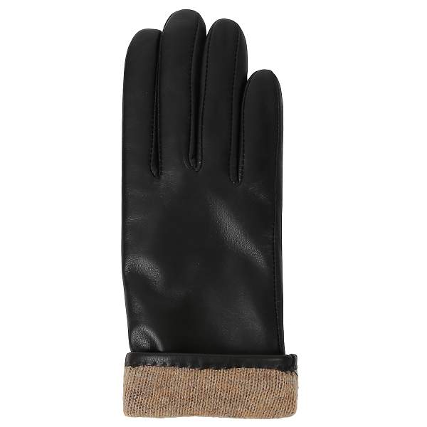 F14-1 black FABRETTI Перчатки жен. нат. кожа (размер 6.5) Fabretti, Артикул: F14-1 black фото №1