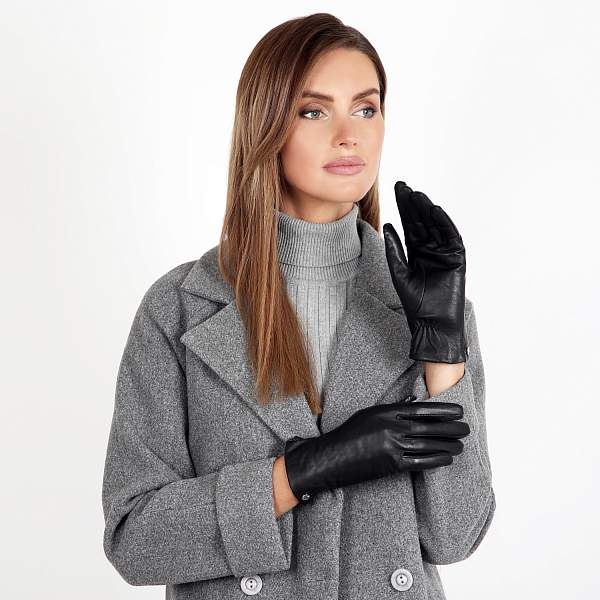 F14-1S FABRETTI Перчатки жен. нат. кожа (размер 6.5) Fabretti, Артикул: F14-1S фото №1