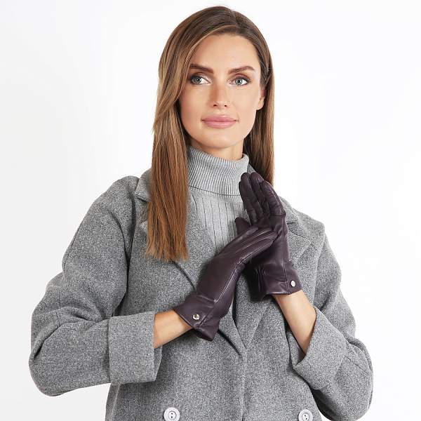 F14-13 FABRETTI Перчатки жен. нат. кожа (размер 7) Fabretti, Артикул: F14-13 фото №1