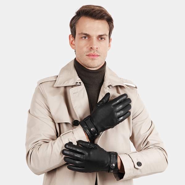 17.1-1 FABRETTI Перчатки муж. нат. кожа (размер 10) Fabretti, Артикул: 17.1-1 фото №1