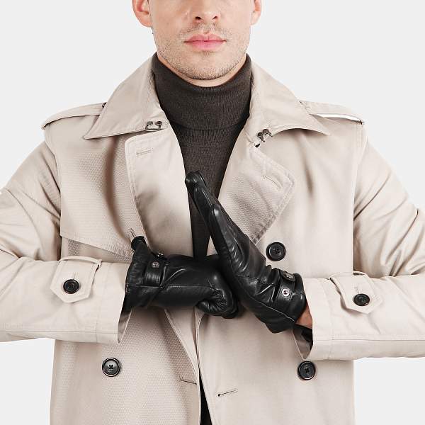 17.1-1 FABRETTI Перчатки муж. нат. кожа (размер 10) Fabretti, Артикул: 17.1-1 фото №1