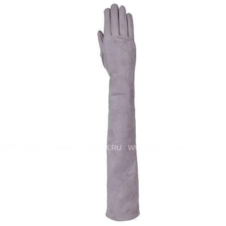hb2018-30-lt.gray перчатки жен. 100% искусственная замша fabretti Fabretti