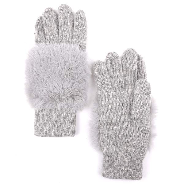 JFF8-9 FABRETTI Перчатки жен. 70%шерсть/20%ангора/10%нейлон Fabretti, Артикул: JFF8-9 фото №1