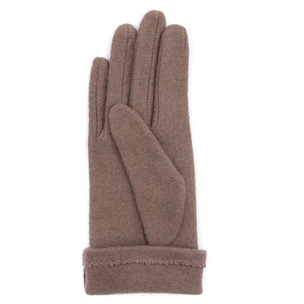 TH28-10 FABRETTI Перчатки жен. 85%шерсть/15%эластан Fabretti, Артикул: TH28-10 фото №1