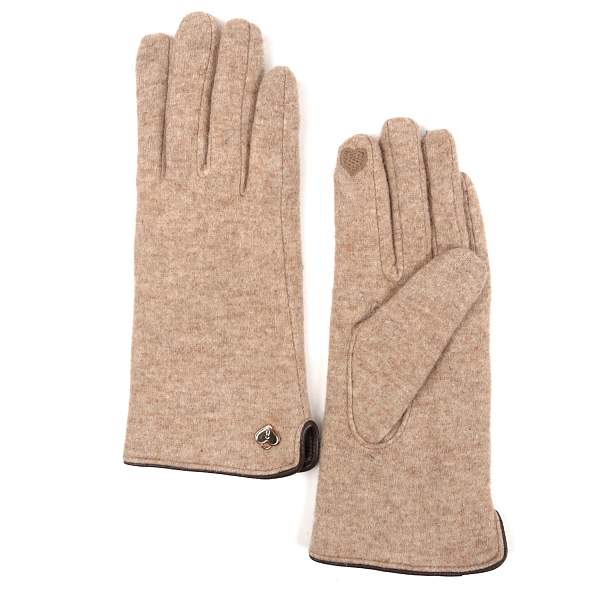 TM9-3 FABRETTI Перчатки жен. 90%шерсть/10%эластан Fabretti, Артикул: TM9-3 фото №1