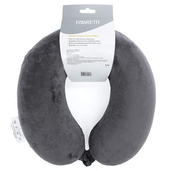 57818-3 FABRETTI Подушка дорожная 100% полиэстер Fabretti, Артикул: 57818-3 фото №1