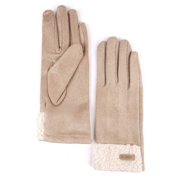 JMF19-5 FABRETTI Перчатки жен. 90%полиэстер/10%эластан Fabretti, Артикул: JMF19-5 фото №1