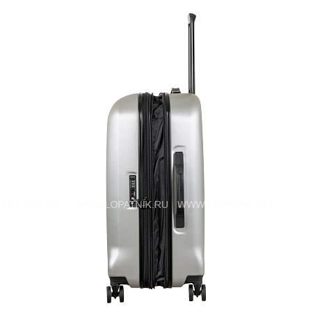 чемодан-тележка серебряный verage gm20075w24 brushed silver Verage