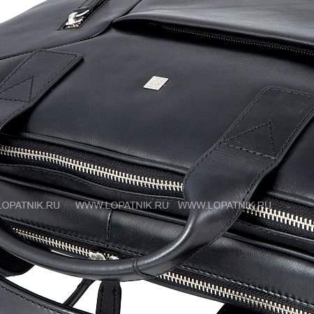 бизнес-сумка чёрный sergio belotti 9282 vt genoa black Sergio Belotti