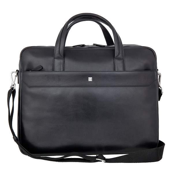 Бизнес-сумка черный Sergio Belotti 9485 VT Genoa black Sergio Belotti, Артикул: 9485 VT Genoa black фото №1