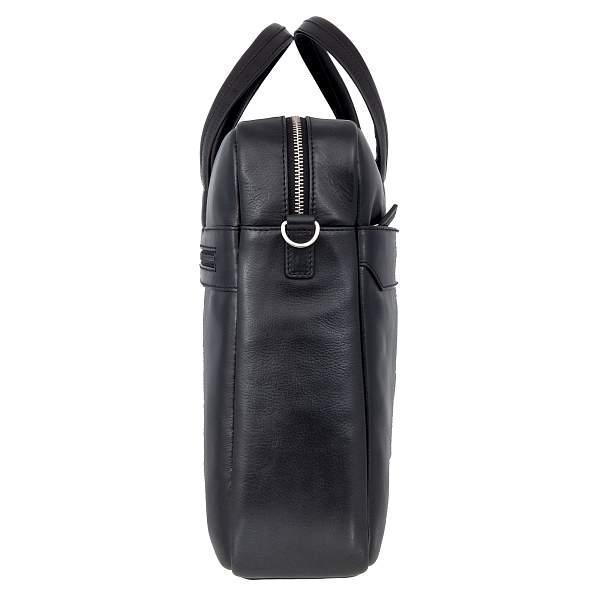 Бизнес-сумка черный Sergio Belotti 9485 VT Genoa black Sergio Belotti, Артикул: 9485 VT Genoa black фото №1