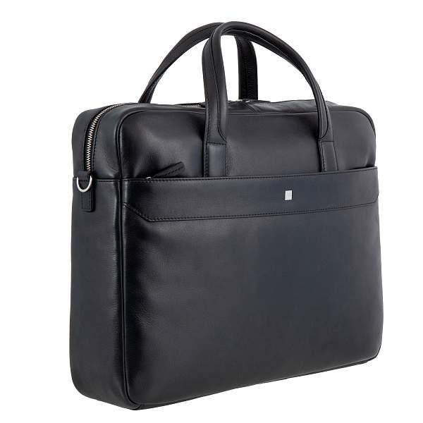 Бизнес-сумка черный Sergio Belotti 9485 VT Genoa black Sergio Belotti, Артикул: 9485 VT Genoa black фото №1
