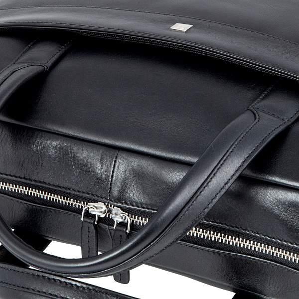 Бизнес-сумка черный Sergio Belotti 9485 VT Genoa black Sergio Belotti, Артикул: 9485 VT Genoa black фото №1