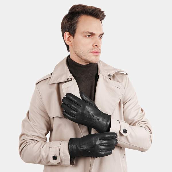 FM35-1d FABRETTI Перчатки муж. нат. кожа (размер 9) Fabretti, Артикул: FM35-1d фото №1