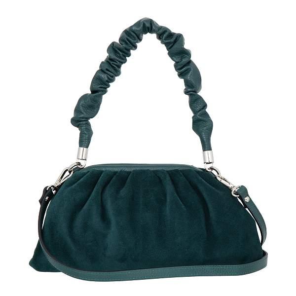 Cумка зелёный Sergio Belotti 60090 Green velour Napoli Sergio Belotti, Артикул: 60090 Green velour Napoli фото №1