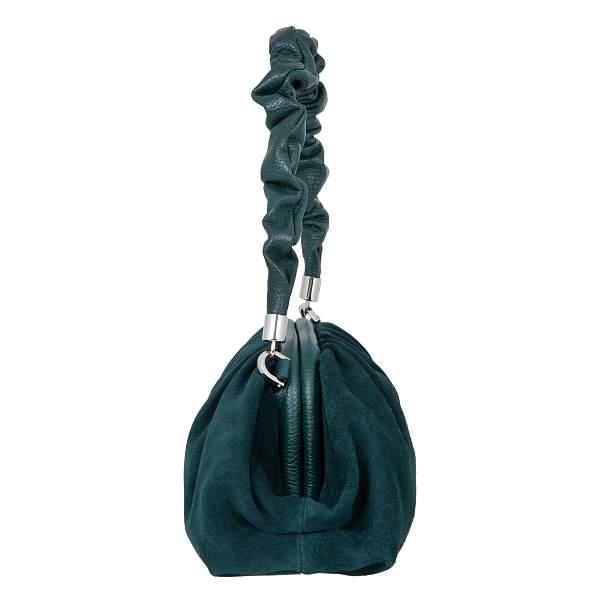 Cумка зелёный Sergio Belotti 60090 Green velour Napoli Sergio Belotti, Артикул: 60090 Green velour Napoli фото №1