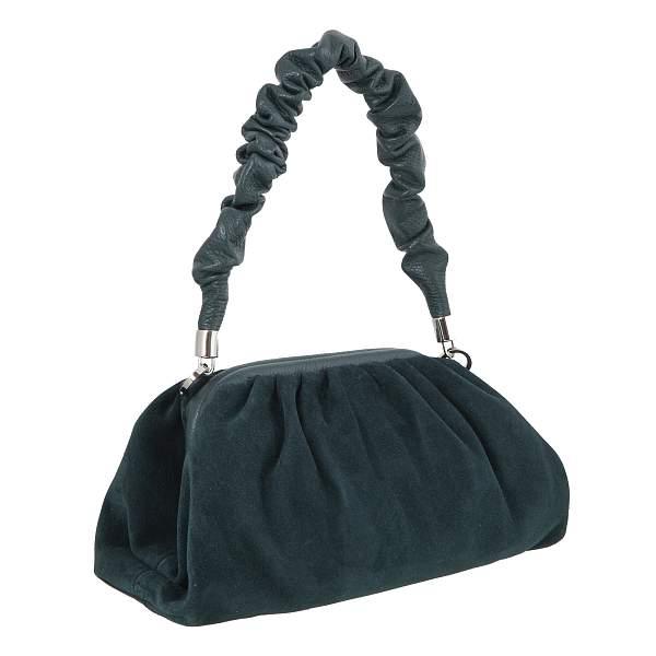 Cумка зелёный Sergio Belotti 60090 Green velour Napoli Sergio Belotti, Артикул: 60090 Green velour Napoli фото №1