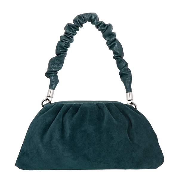 Cумка зелёный Sergio Belotti 60090 Green velour Napoli Sergio Belotti, Артикул: 60090 Green velour Napoli фото №1