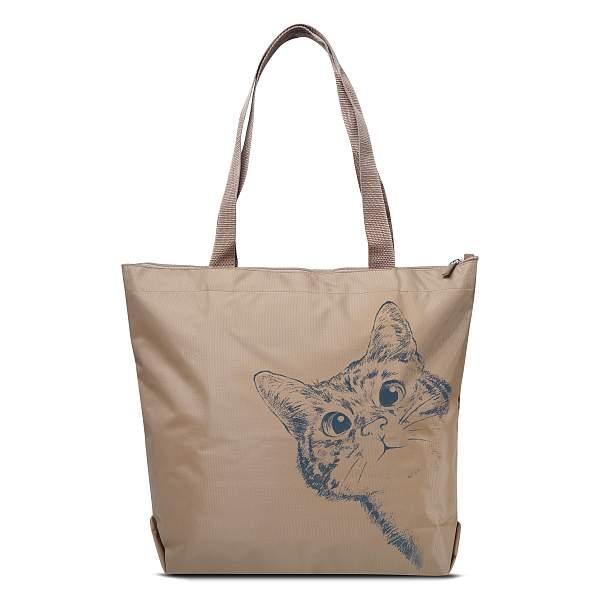 Сумка-шоппер Antan бежевый ANTAN 1-111 Любознательный/beig Antan, Артикул: 1-111 Любознательный/beig фото №1