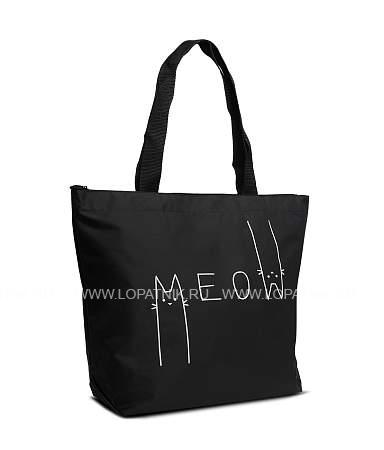 сумка-шоппер antan чёрный antan 1-111 meow/black Antan