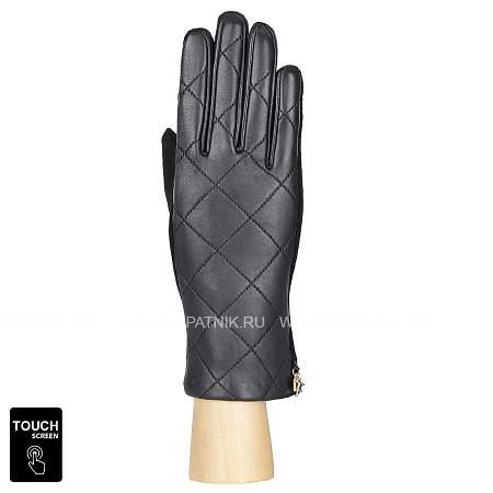 3.23-1 black fabretti перчатки жен. нат. кожа/шерсть (размер 6.5) Fabretti